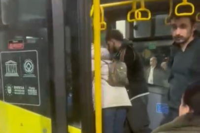 Bursa'da minibüs şoföründen hayat kurtaran müdahale!