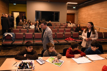 Osmangazi'nin minik yazarları iş başında!