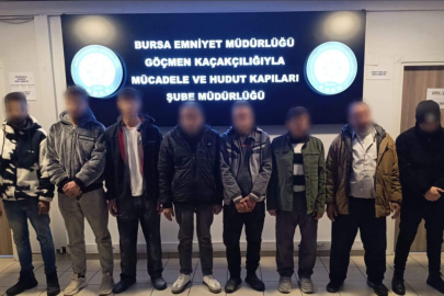 Bursa’da kaçak işçi skandalı: Kimliksiz 6 kişi sınır dışı edildi!
