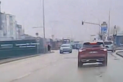 Bursa’da tehlikeli sürüş: Görenler çok şaşırdı!