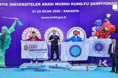 Bursa Uludağ Üniversitesi’nden Wushu’da çifte başarı