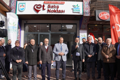 İznik’te et satış noktası kapılarını açtı