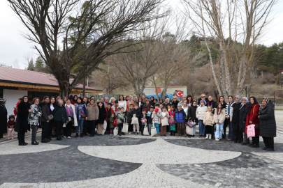 Nilüferli kadınlardan Harmancıklı çocuklara sıcak dokunuş