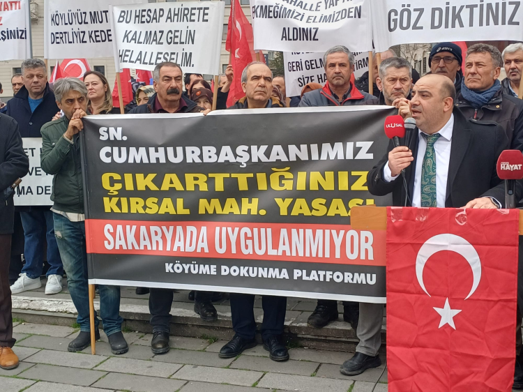 Köylülerden Bursa'da eylem: Arazilerimizi geri istiyoruz!-Bursa Hayat Gazetesi-2