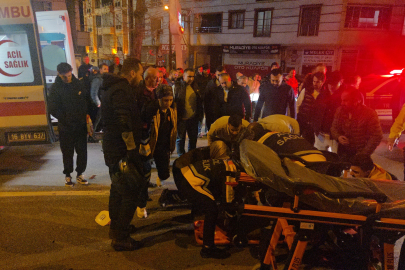 Bursa’da yayaya çarpan motosiklet 30 metre sürüklendi