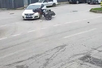 Bursa’da kontrolsüz dönüş kazası! Sürücü ölümden döndü