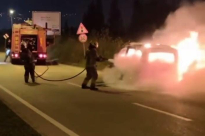 Nilüfer OSB’de korku dolu anlar: Alev alev yandı küle döndü