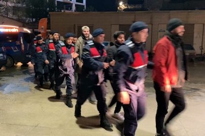 Bursa’da 7 kaçak göçmen jandarma operasyonuyla yakalandı