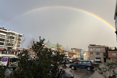 Bursa’da yağmur sonrası muhteşem manzara!