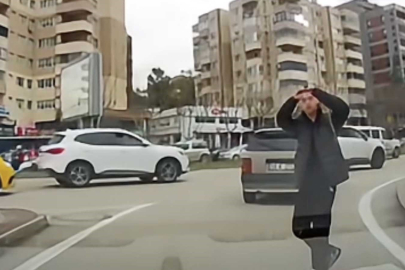 Bursa trafiğinde yürekleri ısıtan anlar!