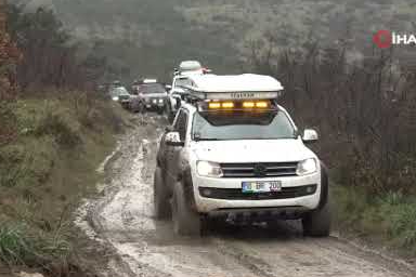 Adrenaline engel yok! Balıkesir’de zorlu off-road etkinliği