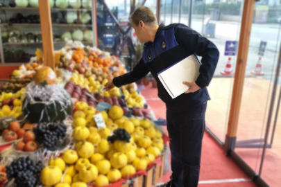Bursa’da halk sağlığı için manavlar mercek altında!