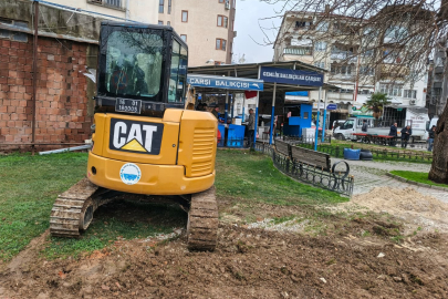Gemlik’te çarşı meydanı ve Balıkçılar Çarşısı yenileniyor!