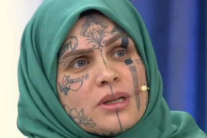 Sosyal medyada gündem oldu! Yüzündeki dövmeler gerçek mi?