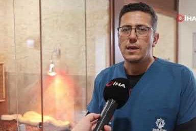 Alışveriş merkezinde yakalandı! Albino piton Konya’da