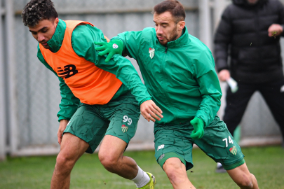 Özlüce’de kritik mesai: Bursaspor taktik çalıştı