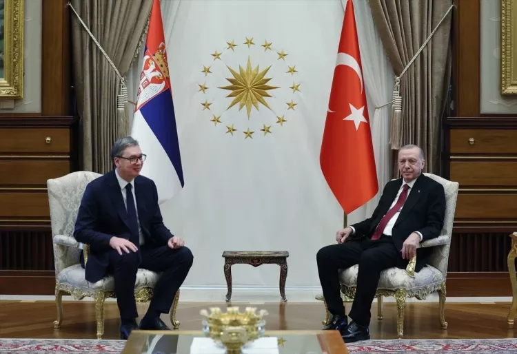 Erdoğan, Sırbistan Cumhurbaşkanı Vucic’i Külliye’de ağırladı-Bursa Hayat-2