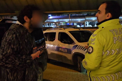 Bursa'da hem alkollü hem ehliyetsiz sürücünün ilginç savunması