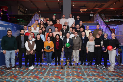 Bursa Büyükşehir'de ekip ruhu bowling sahasında güçlendi
