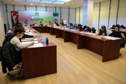 Bursa’da çocuklar fırçayla tanıştı, yaratıcılık dolu bir gün geçirdi!