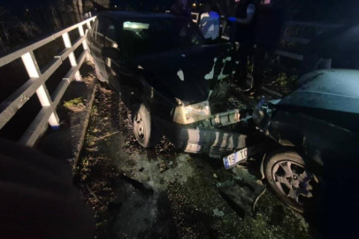 Bursa’da kafa kafaya çarpıştılar!