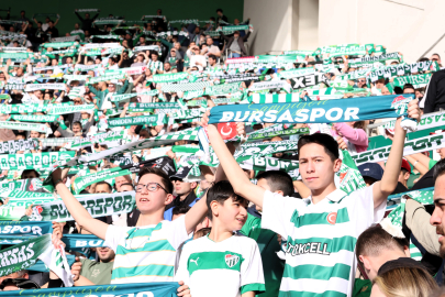 Bursaspor maçıyla küçük taraftarlar ilk kez tribünle buluştu