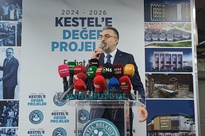 Başkan Ferhat Erol, Kestel'e değer katacak projeleri duyurdu