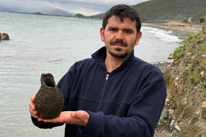 Bursa’da balıkçıların ağına bu kez tarih takıldı!