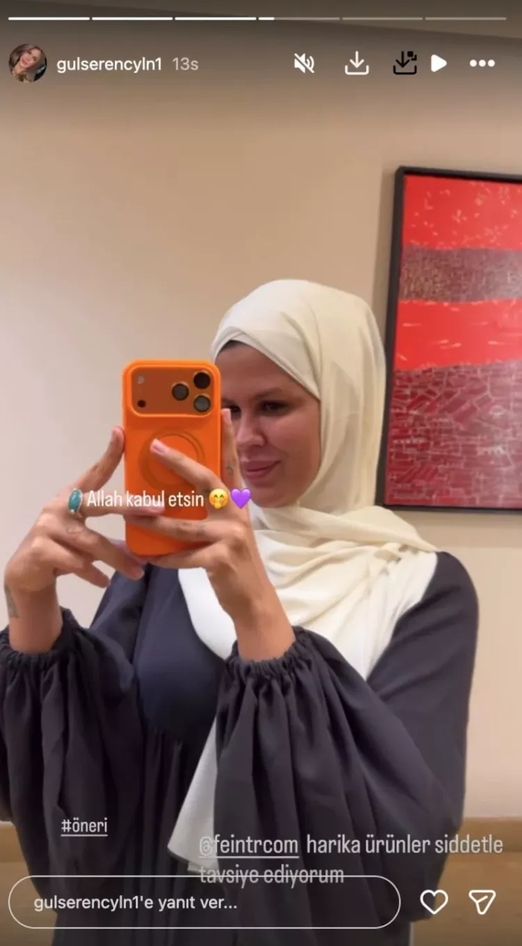 Başörtüsü ve paylaşımlarıyla Gülseren Ceylan yine olay oldu!-Bursa Hayat-3