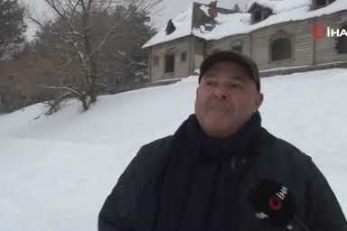 Sarıkamış’taki Tarihi Çar’ın av köşkü yok olma tehlikesiyle karşı karşıya