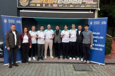 Bursa Büyükşehir'de dijital rekabet: Personel e-spor turnuvası sonuçlandı