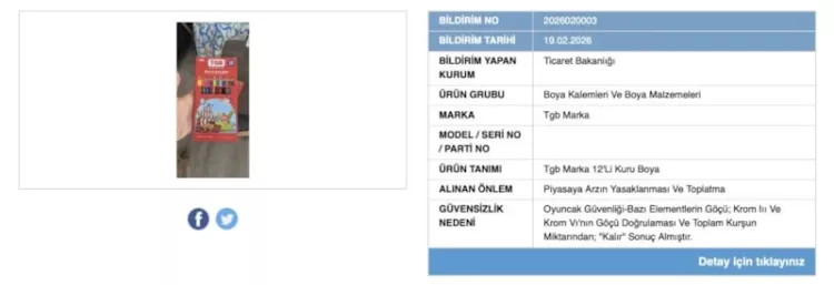 Dikkat ebeveynler! Çocukların kullandığı boya kalemlerinde kimyasal tehlike-Bursa Hayat-2