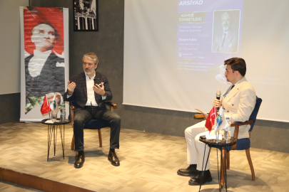 ARSİYAD “Kahve Sohbetleri”nin konuğu Erdem Kaya oldu