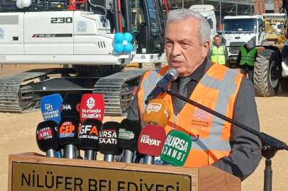 Nilüfer Belediyesi saha gücünü arttırdı: Yeni iş makineleri hizmete alındı