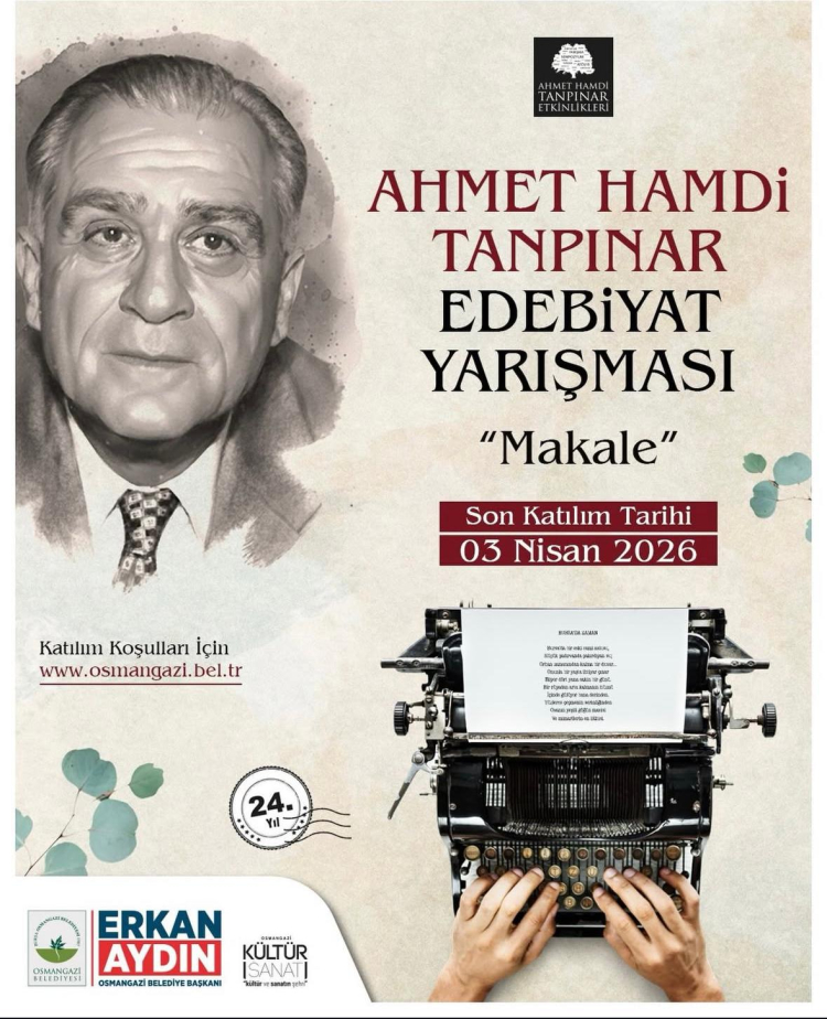 Osmangazi’de edebiyat rüzgarı: 24. Ahmet Hamdi Tanpınar yarışması başlıyor!-Bursa Hayat-3
