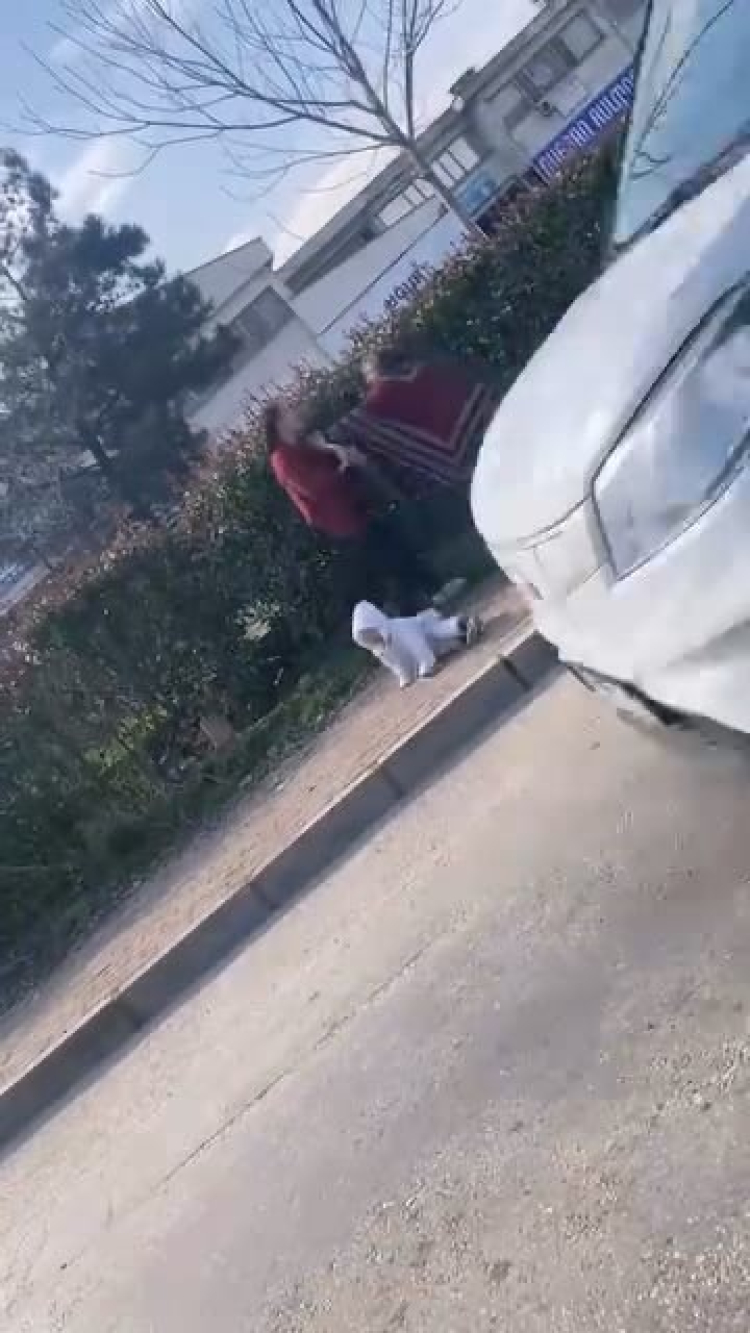 Bursa’da şok görüntüler: Bebeğin yere düşmesi onları durdurmadı!-Bursa Hayat-2