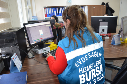 Bursa’da evde sağlık hizmeti memnuniyeti yüzde 98’e ulaştı