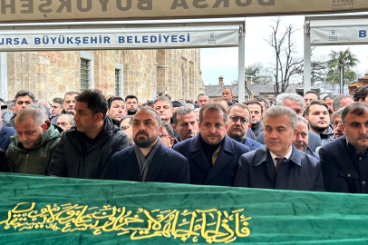 AK Parti Bursa Milletvekili Refik Özen'in annesi son yolculuğuna uğurlandı