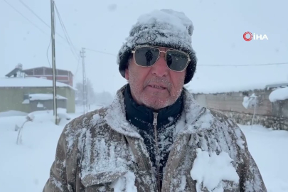 Beyaza büründü: Kars’ta hayat karla durdu!