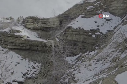 Harput’ta doğal şelaleler oluştu!