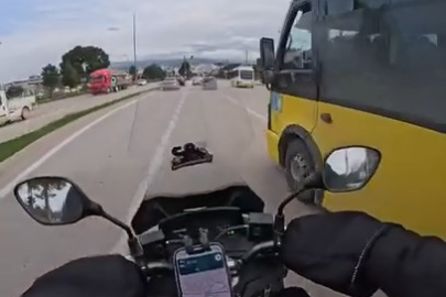 Bursa’da trafikte dikkat ve refleks hayat kurtardı