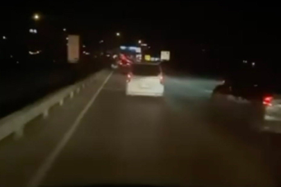 Bursa’da servis minibüsüne çarpan aracı 3 kilometre takip etti