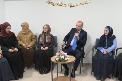 Cumhurbaşkanı Erdoğan, üniversite öğrencileri ile bir araya geldi