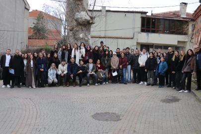 İzmir Dokuz Eylül öğrencileri Bursa’da mimari keşifte!