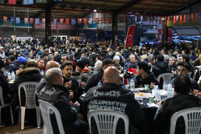 Bursa Büyükşehir Belediyesi’nden Nilüfer’de dayanışma iftarı