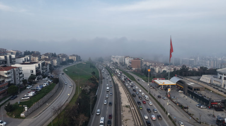 Film seti gibi manzara: Bursa sisle kaplandı!-Bursa Hayat-2