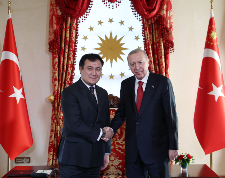 Cumhurbaşkanı Erdoğan, TDT üye ülkelerinin dışişleri bakanlarını ağırladı-Bursa Hayat-5