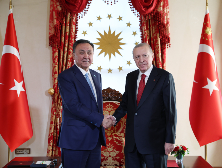 Cumhurbaşkanı Erdoğan, TDT üye ülkelerinin dışişleri bakanlarını ağırladı-Bursa Hayat-6