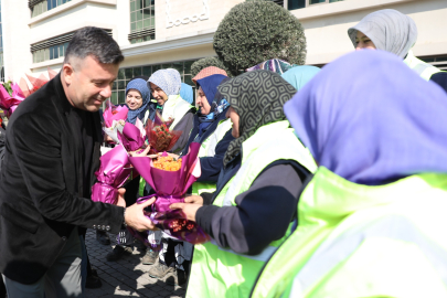 Bursa Büyükşehir Belediyesi’nden kadın çalışanlara 8 Mart sürprizi