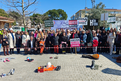 Bursa Gemlik’te 8 Mart’ta kadın dayanışması